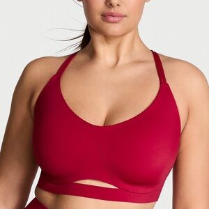 Victoria’s Secret Elevate Strappy-Comfort Sports Bra - Red